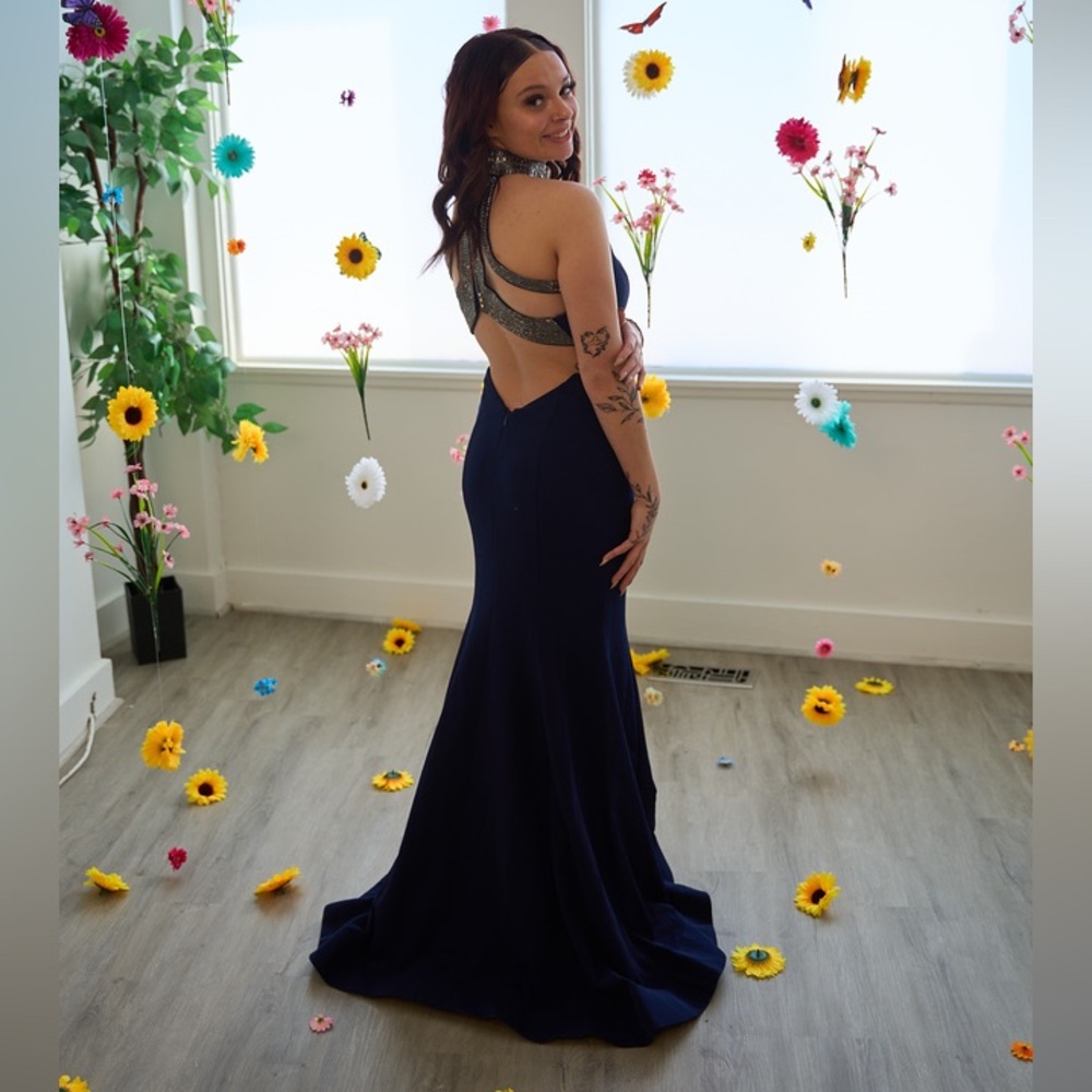 Navy Formal/Prom Dress